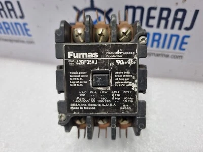 Furnas 42BF35AJ Definite Purpose Contactor 75D70152J 24V 50/60Hz - Image 1 of 4