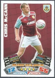 TOPPS MATCH ATTAX CHAMPIONSHIP 2011-12- #062-BURNLEY-CHRIS McCANN - Picture 1 of 1