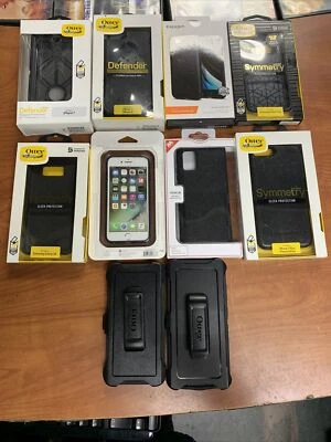 10 Assorted Phone Cases - Smartphone Case LOT Otterbox - Samsung & iPhone - Image 1 of 2
