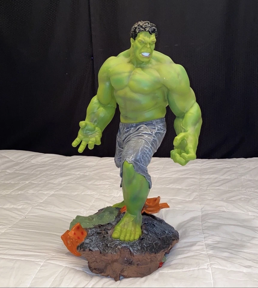 Estatua de Hulk Big Marvel Maqueta Figura de los Vengadores (Tamaño 20 pulgadas) ¡Plástico! Foto 1 de 4