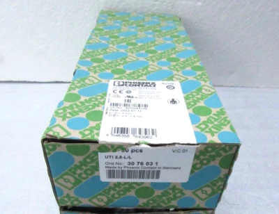 Phoenix Contact UTI 2,5-L/L Installation Level Terminal Block 400V 24A [CTOKT] - Image 1 of 4