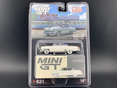 Mini GT Lincoln Capri 1954 Bianco Artico Blu Atlantico MGT00631 1/64 - Immagine 1 di 4