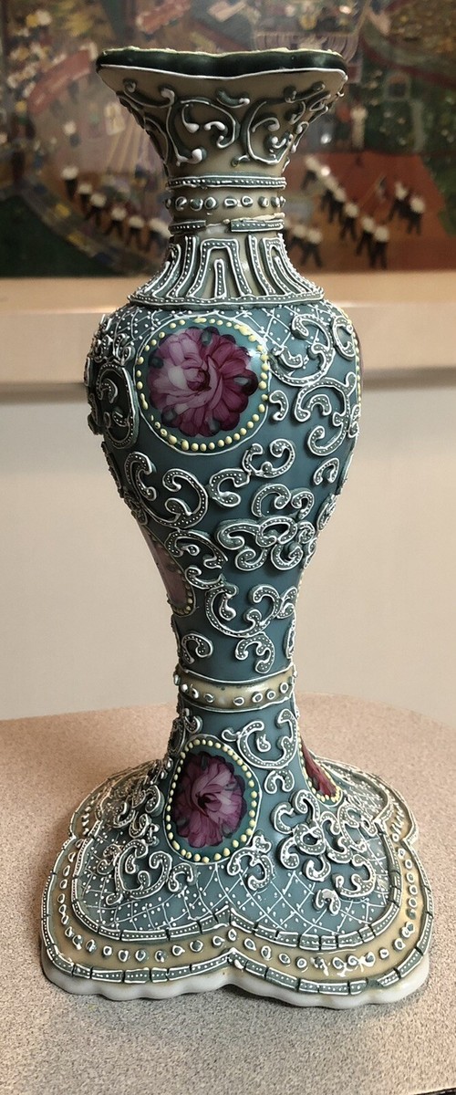 民窯開片影清茶筒 景徳鎮 陶磁器 装飾品 工芸品美術品 置物