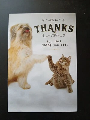 Funny Thank You Card - Image 1 of 4
