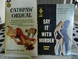Vintage Pulp Fiction / paperback books 
