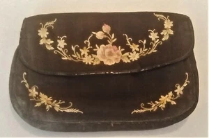 Vintage Evening Clutch Bag Point de Beauvais 1900 - Picture 1 of 8