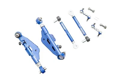 Megan Racing Front Lower Control Arms + Tension Rods for 95-98 Nissan 240SX S14 - Image 1 of 4