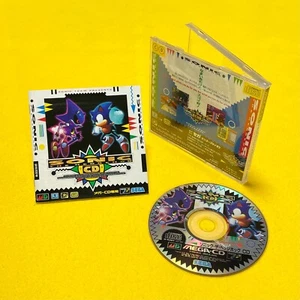 Sonic the Hedgehog CD - Sega Mega CD MCD Game Japan JP w/Case Manual - Picture 1 of 14