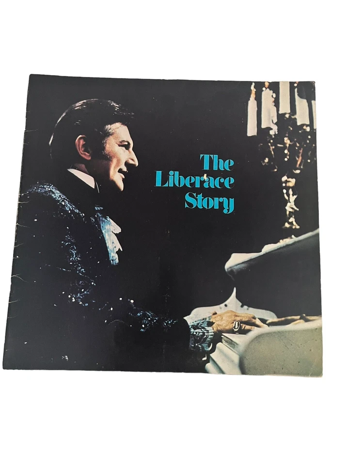 Folleto de colección del programa de conciertos The Liberace Story fotos piano Las Vegas Foto 1 de 4