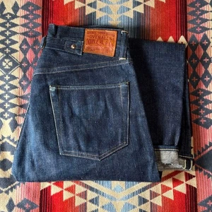 RRL Double RL Cinch Back Straight Denim Jeans Indigo W29 Used - Picture 1 of 19