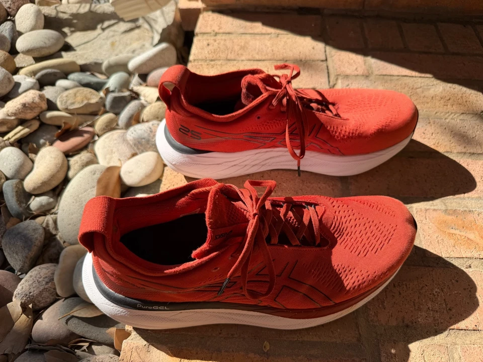 asics gel nimbus 25 rojo hombre 12 Foto 1 de 4