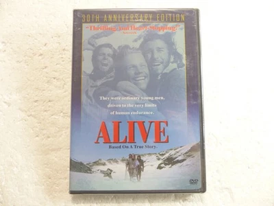 Alive - 30th Anniversary Edition (DVD, 2002, 1-Disc) 1993 Adventure Thriller NEW - Image 1 of 4