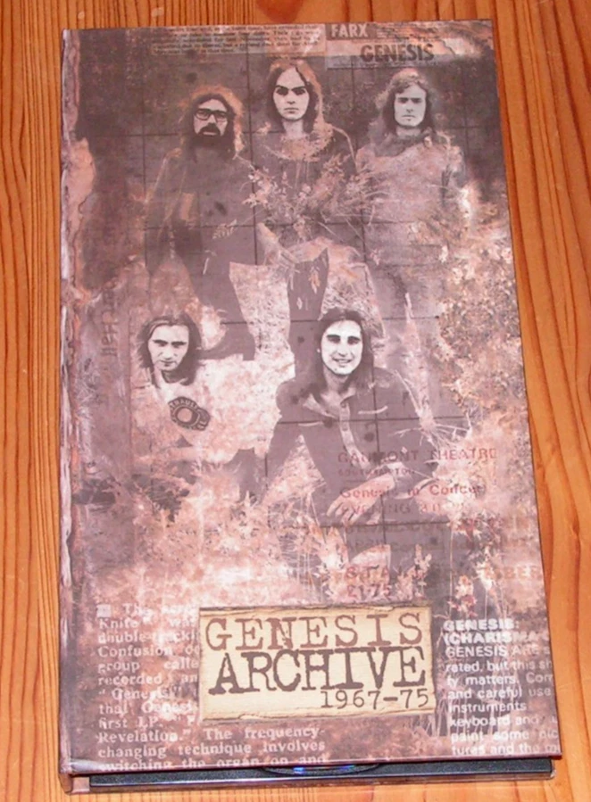 GENESIS Archive 1967-75 4 CD Long Box aus dem Jahr 1998 +Booklet - Bild 1 von 4