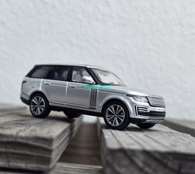 BN Masdi 1:64 2020 Silver Range Rover SUV ORV Sports Model Diecast Metal Car - Image 1 of 4