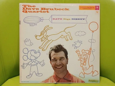 The Dave Brubeck Quartet- Dave Digs Disney Vinyl VG/VG - Image 1 of 4