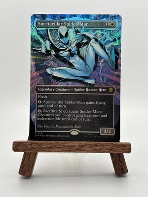 Spectacular Spider-Man 0241 Textured Foil Mint Magic The Gathering - Image 1 of 4