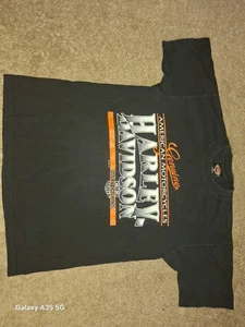 Vintage Harley Davidson International T-Shirt Herren M Schwarz 1995 Made In USA 90s  - Bild 1 von 9