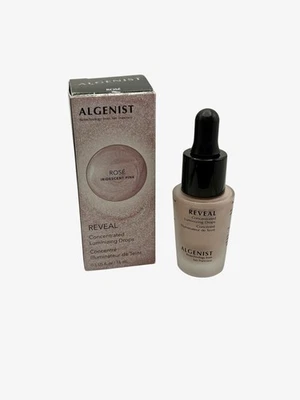 Новые в коробке концентрированные корректирующие цвет капли Pink Algenist Reveal 0,5 жидкой унции - Изображение 1 из 2