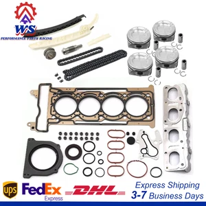 Head Gasket Set Pistons Timing Chain For Mercedes Benz M270 M274 M133 1.6 2.0L - Bild 1 von 13