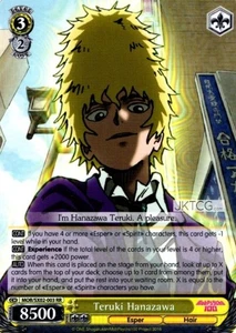 Teruki Hanazawa - MOB/SX02-003 - RR Near Mint Weiss Schwarz Mob Psycho 100 - Picture 1 of 1
