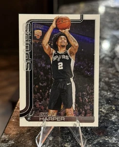 2025-26 Topps DYLAN HARPER RC CC-11 COMPANION Card Costco Exclusive Spurs Rookie - Picture 1 of 2