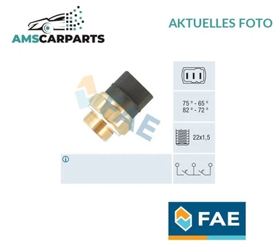 TEMPERATURSCHALTER KÜHLERLÜFTER 37826 FAE NEU OE QUALITÄT - Image 1 of 4