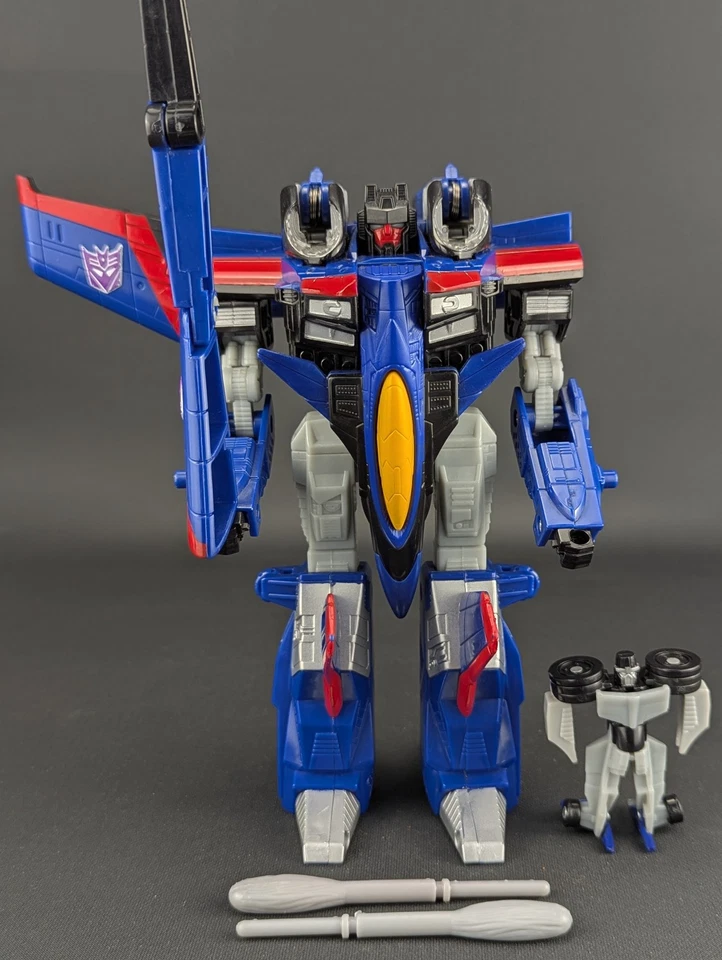 Transformers Micron Legend Starscream S Super complete Takara MD-09 Armada - Image 1 of 4