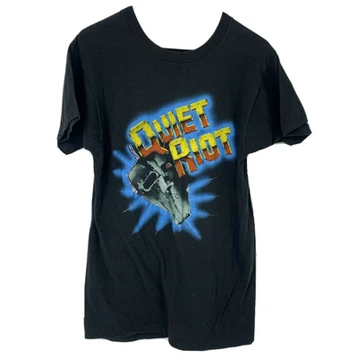 Vintage Quiet Riot 1984 Metal Health Tour T Shirt Screen Stars Large - Image 1 of 4