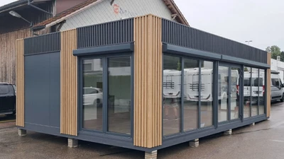 Schlüsselfertiges Modulbüro-Bürogebäude-Bürocontainer,Wohncontainer | Tiny House - Bild 1 von 4