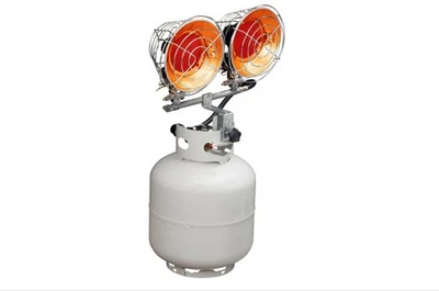 Avenger Infra-Red 30000 BTU Propane Tank Top Dual Burner Heater FBDTP30 - Image 1 of 3