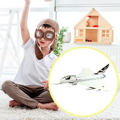 1/100 Ef2000 Kampfjet-Flugzeugmodell Druckguss-Flugzeug Luftfahrt Gedenken - Bild 1 von 4