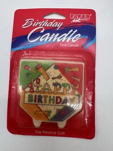 Bauwerkzeuge Handwerker Bauunternehmer Geburtstagskerze Happy Birthday Kerze - Bild 1 von 6