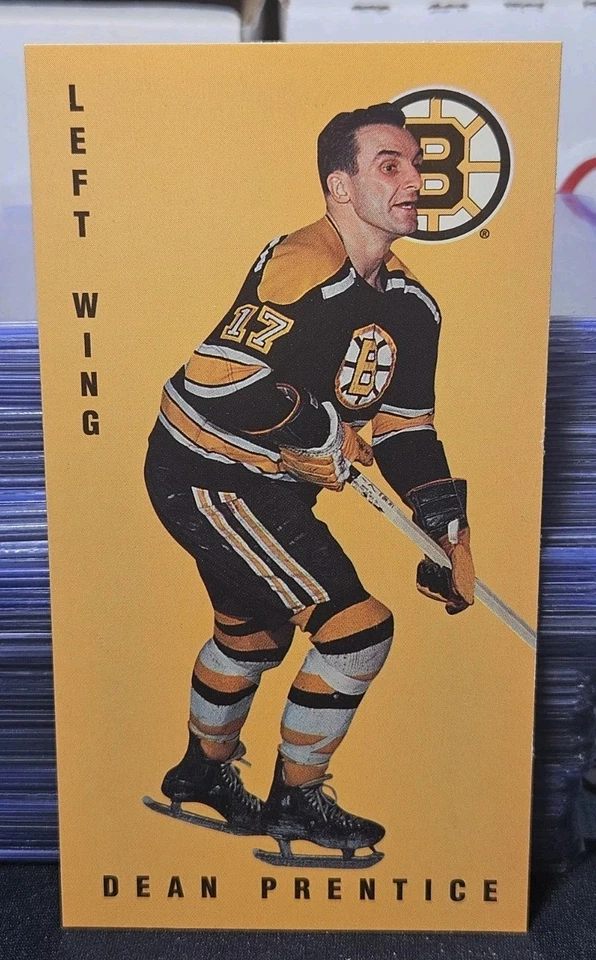 64-65 Parkhurst Tall Boy Dean Prentice 🚨🚨🚨 Boston Bruins  - Image 1 of 2