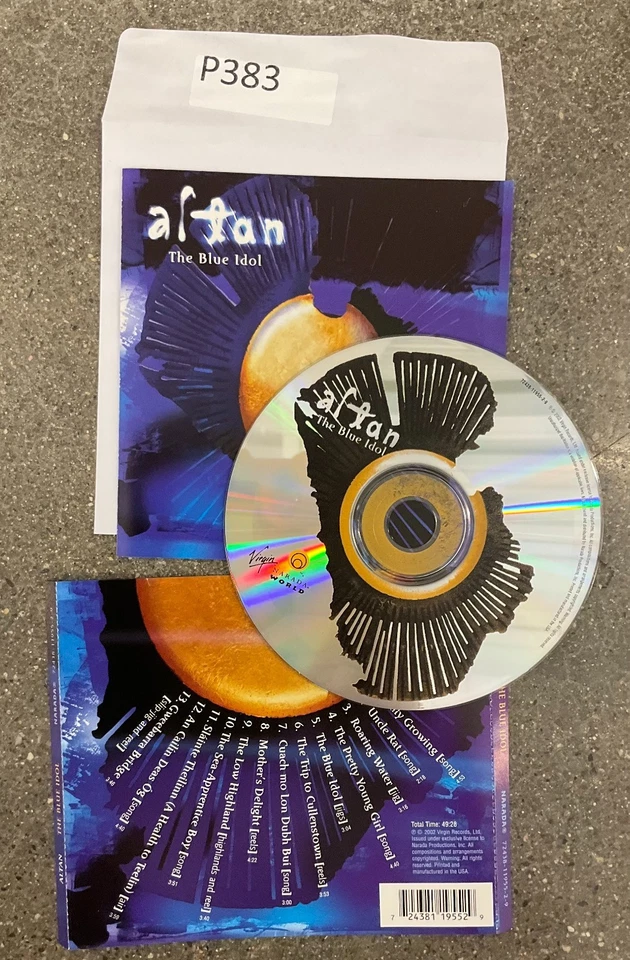 The Blue Idol by Altan (CD, Feb-2002, Narada) No Case #P383 — 第 1/1 张图片
