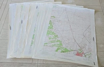 11x USGS Topo Maps Colorado 1960's Walsensburg. White River. Reservoirs Map - Image 1 of 4