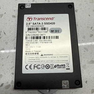 128GB Transcend PSD330 2.5-inch IDE Internal SSD Solid State Disk (MLC Flash) - Picture 1 of 3