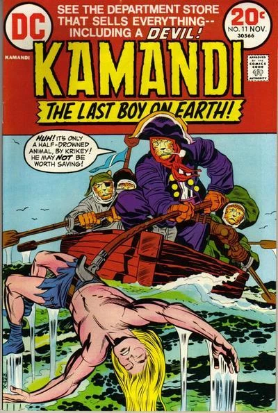 KAMANDI EL ÚLTIMO NIÑO EN LA TIERRA #11 Fine, Jack Kirby, DC Comics 1973 Foto 1 de 1