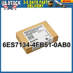 New Siemens 6ES7134-4FB51-0AB0 6ES7 134-4FB51-0AB0 DP Electronics module ET 200S - Picture 1 of 9