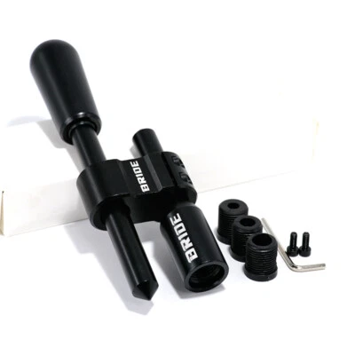 Black Bride H TYPE Gear Shift Knob Extender Adjustable Extension Shifter Lever - Image 1 of 4