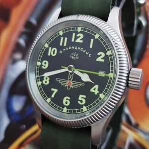 Vintage Watch USSR Poljot 2614.H 1MChZ Watch Sturmanskie PILOT Aviation - Picture 1 of 12