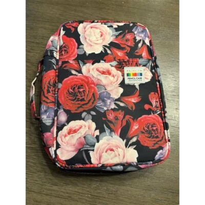 Estuche organizador de arte a lápiz de gran capacidad AYVANBER diseño rojo rosa rosa Foto 1 de 4