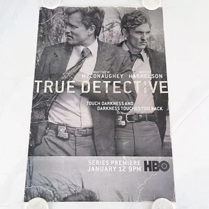 HBO Werbe-Poster True Detective 27" x 40" Staffel 1 Promo 2014 authentisch - Bild 1 von 20