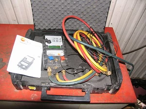 Testo 523 Gauge HVAC Digital Manifold AC & Refrigeration - Picture 1 of 5
