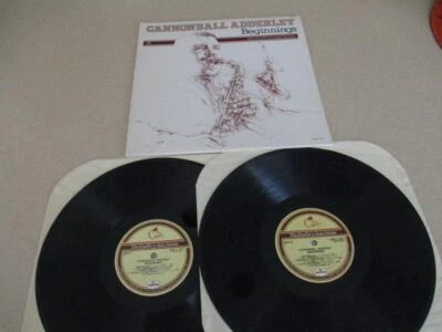 Cannonball Adderley ‎– Beginnings (1976) Near Mint / Like New Vinyl 2 LP Album - Image 1 of 4