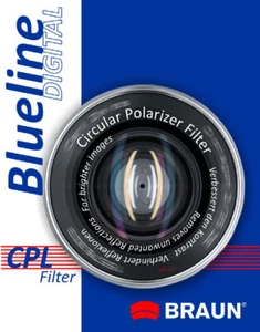 Filtro de polarización circular Braun Blueline 67 mm para cámara digital - BNFL14179 - Imagen 1 de 2