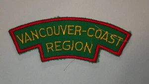 SCOUT OF CANADA - CANADIAN SCOUTS VANCOUVER-COAST REGION Patch - Picture 1 of 2