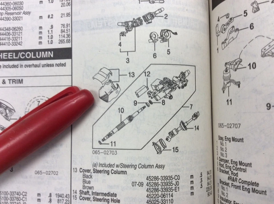 15 16 17 18 Lexus rc350 Columna de dirección-Columna Cubierta OEM  Foto 1 de 1