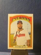 2021 Topps Heritage Franmil Reyes #441 Mini Card Parallel 092/100