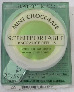 Slatkin & Co Scentportable Mint Chocolate Refill Disk - Picture 1 of 6