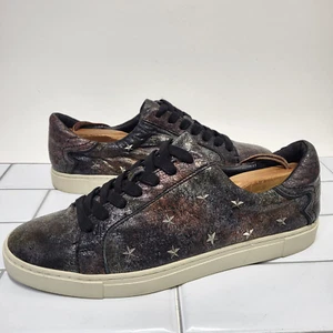 Frye Women’s Star Metallic Leather Sneakers US Size 11M - Picture 1 of 7
